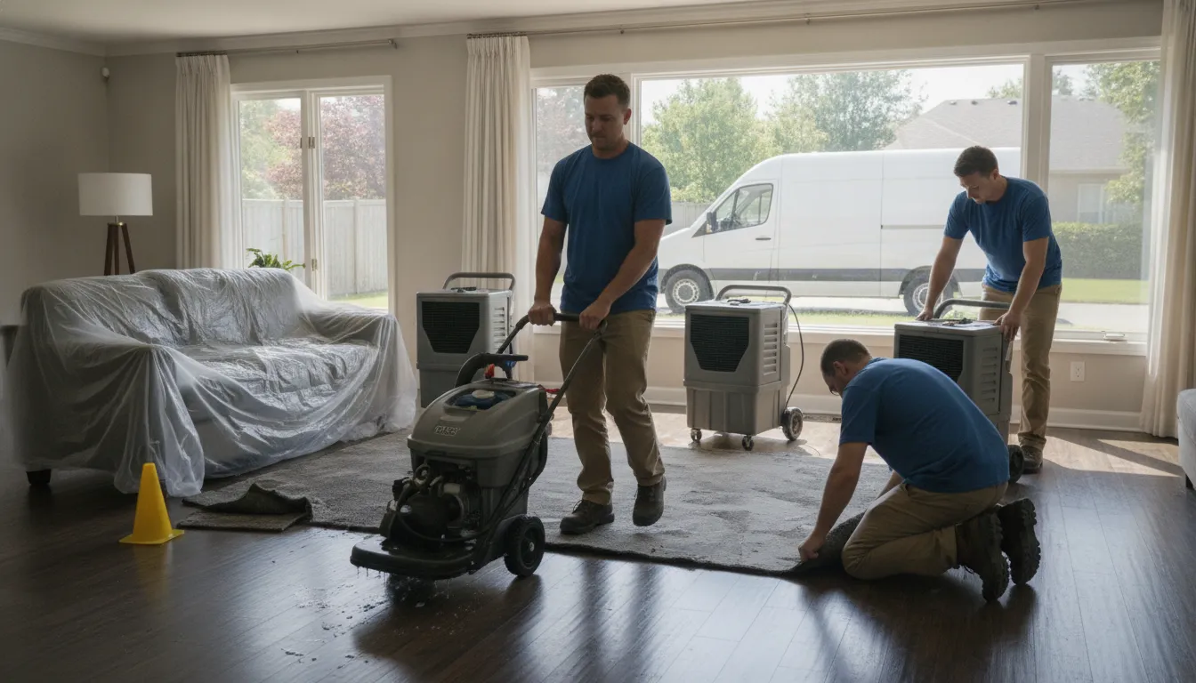 Water Damage in Oberlin